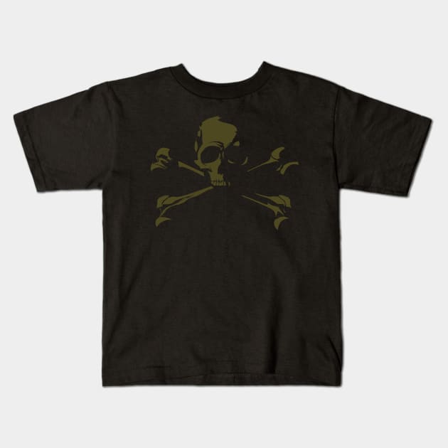 SKULL Kids T-Shirt by upursleeve